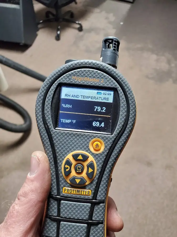 Moisture meter humidity assessment for Mold Remediation & Removal in Vestal